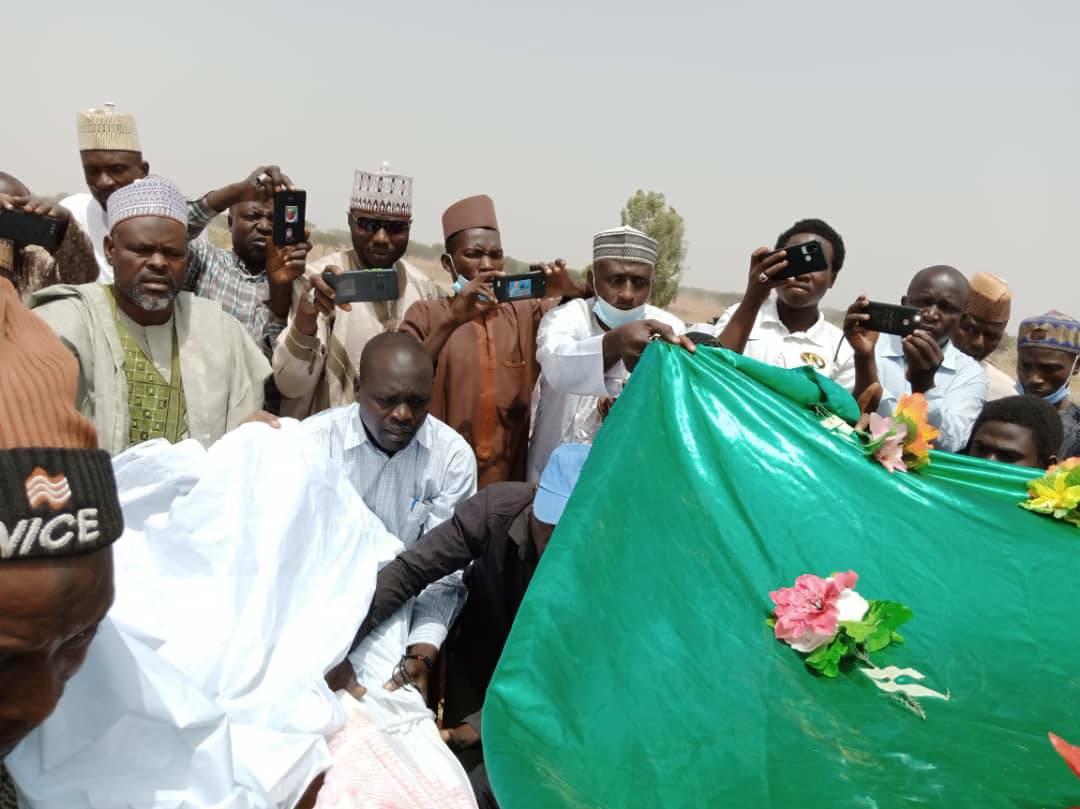  funeral of hasan muhammad shot by police killed pro zakzaky protesters in abj on tues 26 jan 2021 